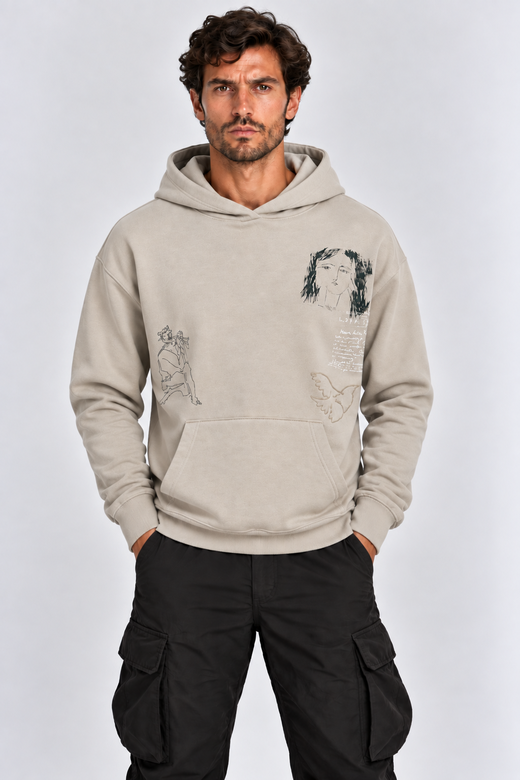Jackie Hoodie Sand