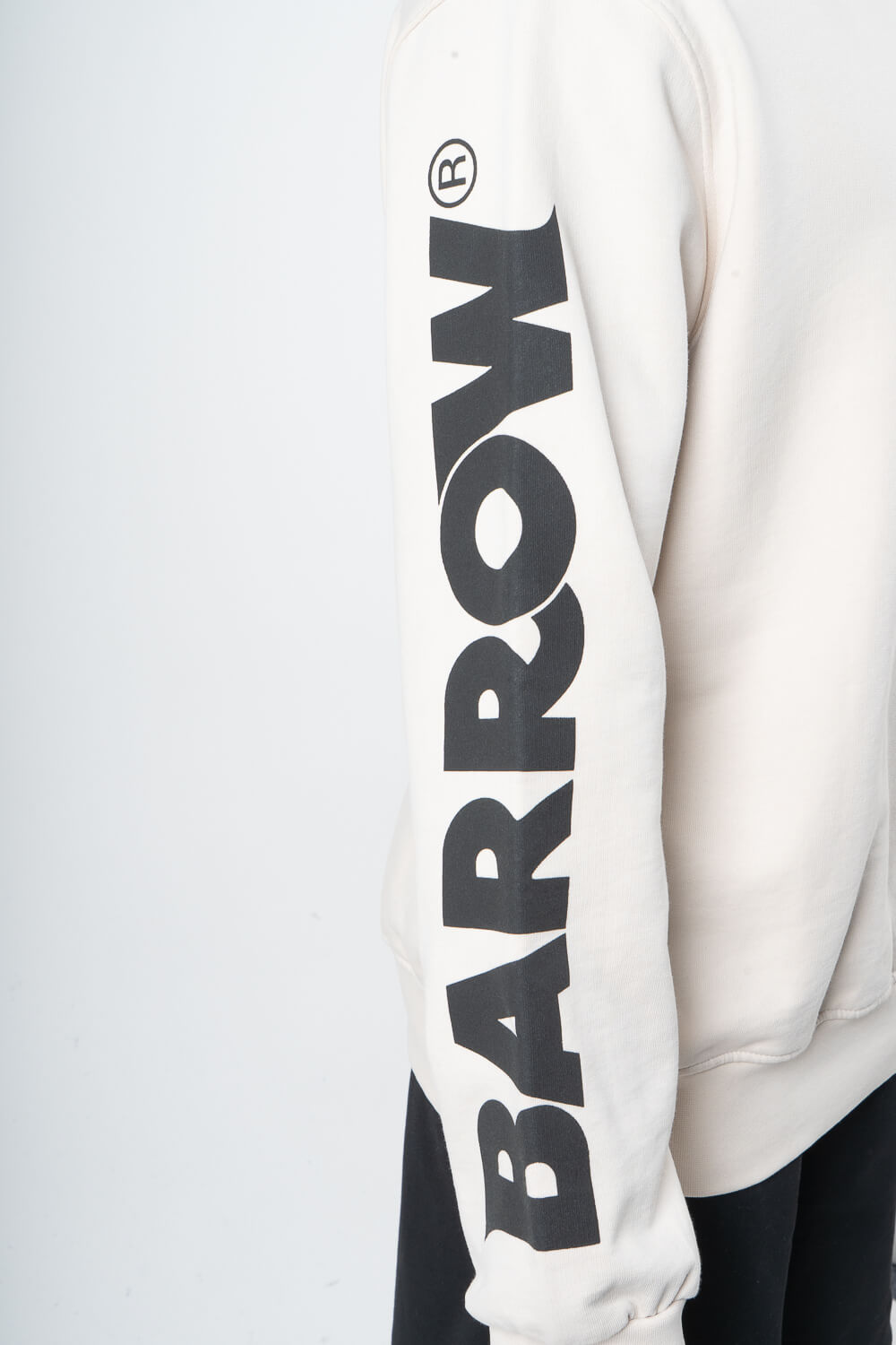 Smiley Logo Hoodie Off White