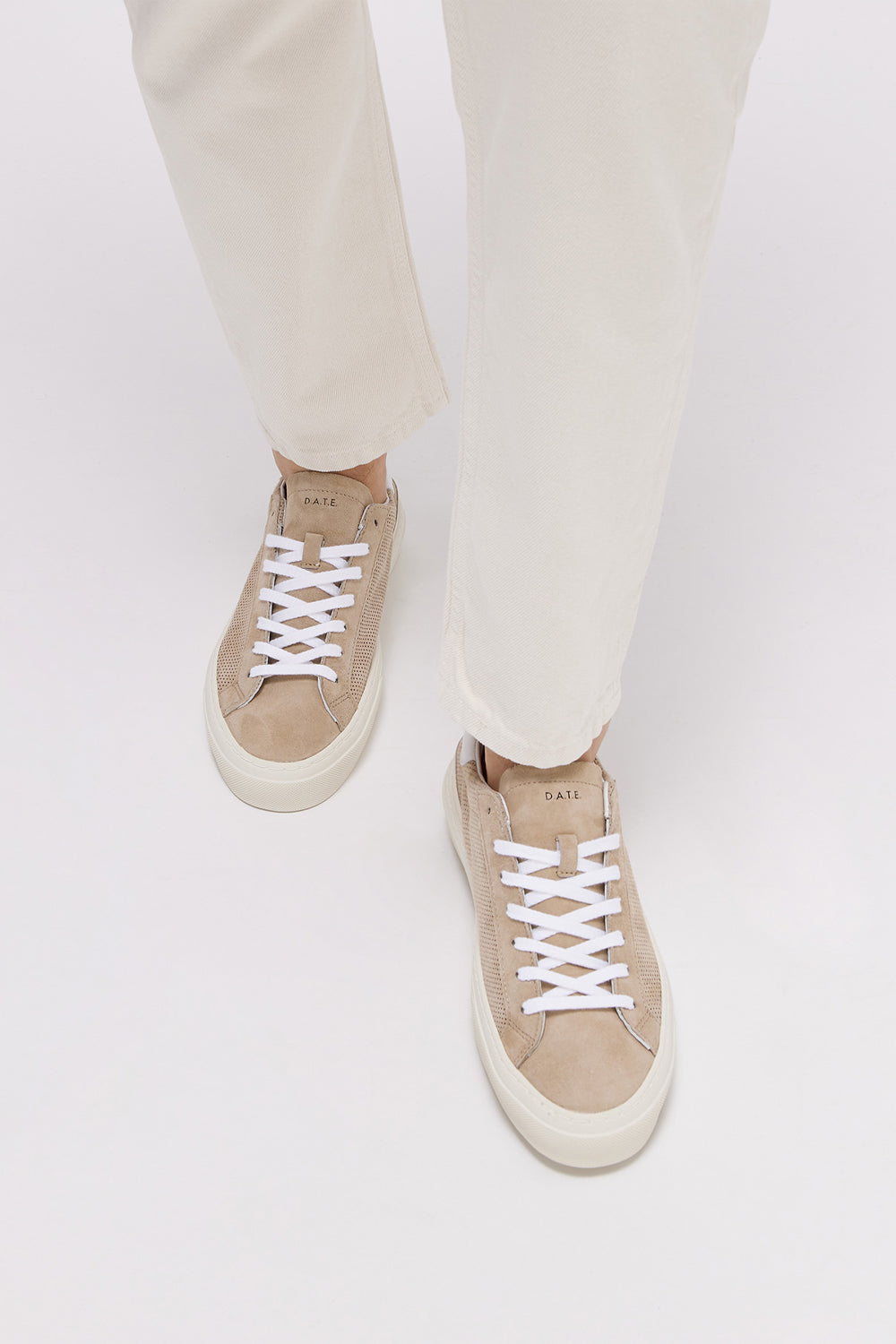 Buy the D.A.T.E. Sonica Powder Sneaker in Beige at Intro. Spend £50 for free UK delivery. Official stockists. We ship worldwide.