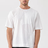 Stitch Design T-Shirt White