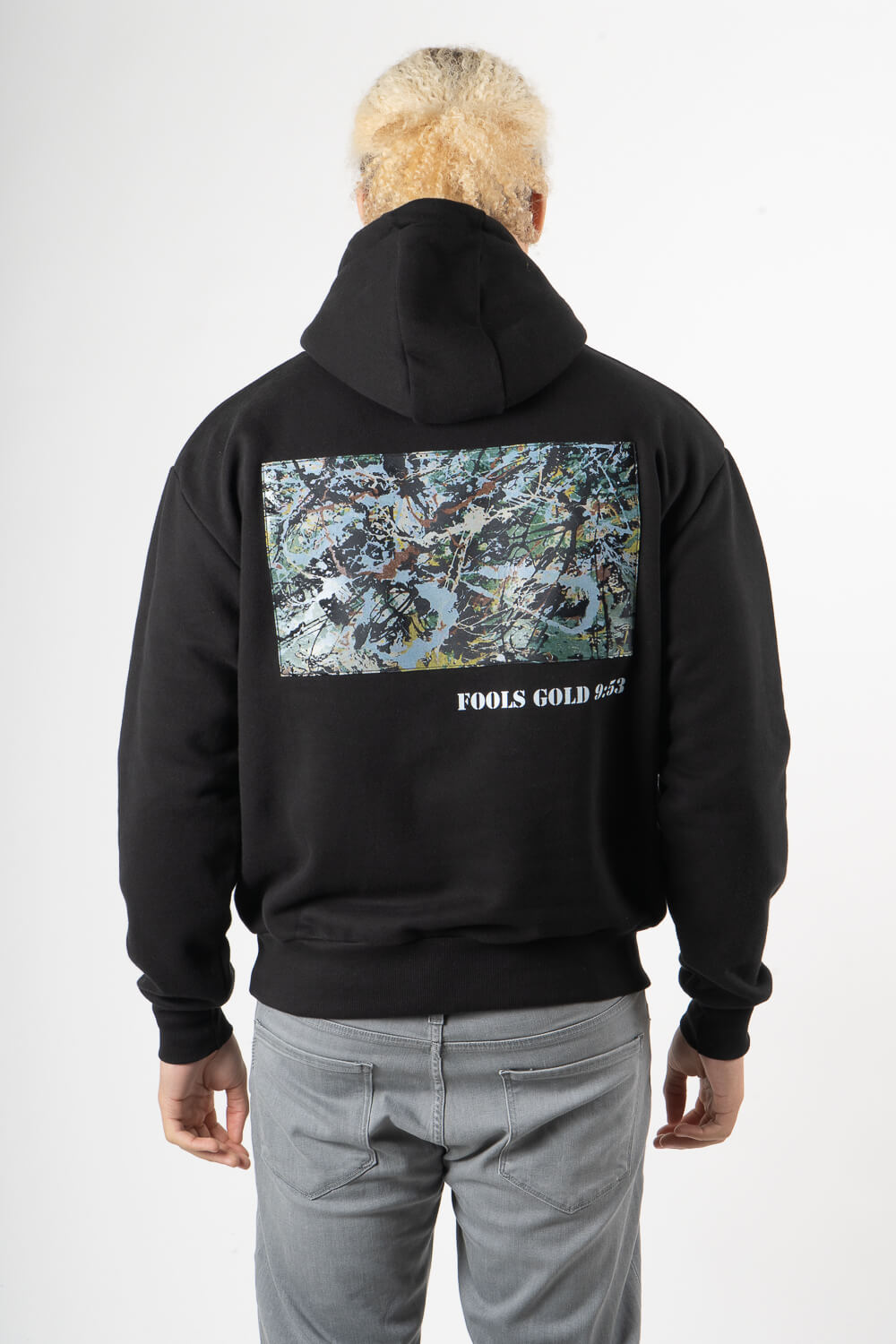 Stone Roses Hoodie Black