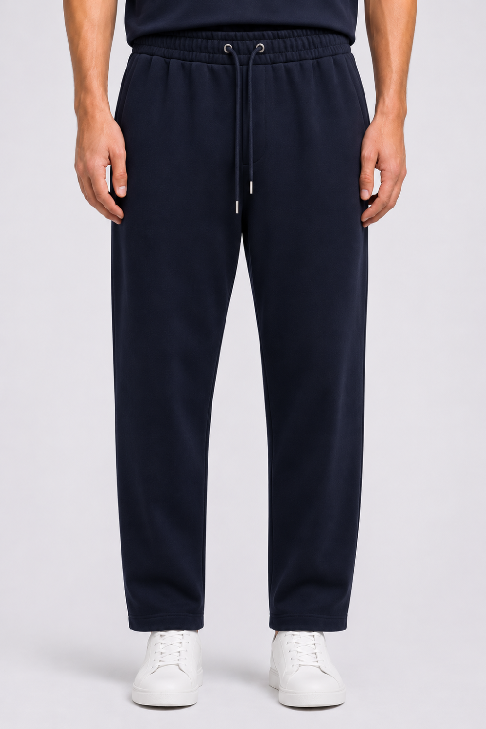 Italian Model Tracksuit Pants Navy