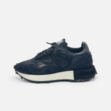 Suede Bear/Nylon Runner Navy/Black