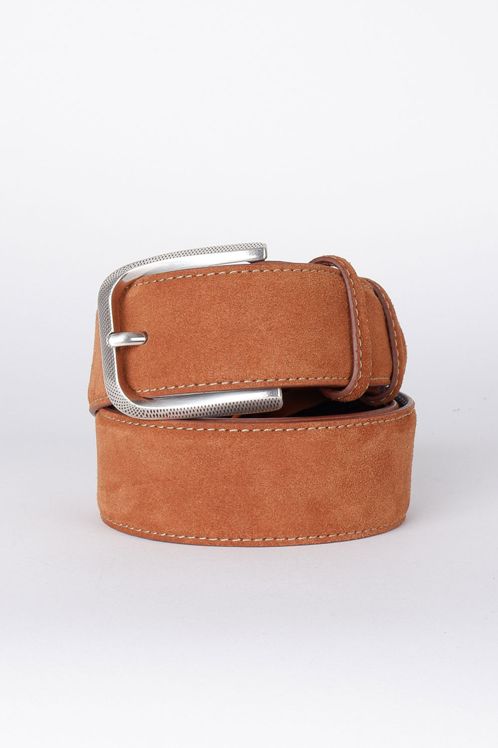 Suede Belt Tan