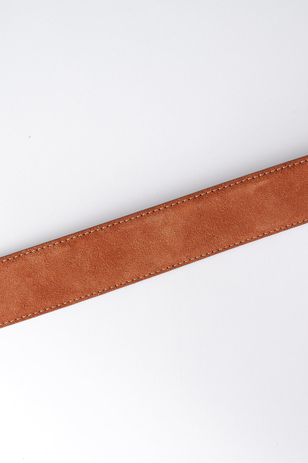 Suede Belt Tan