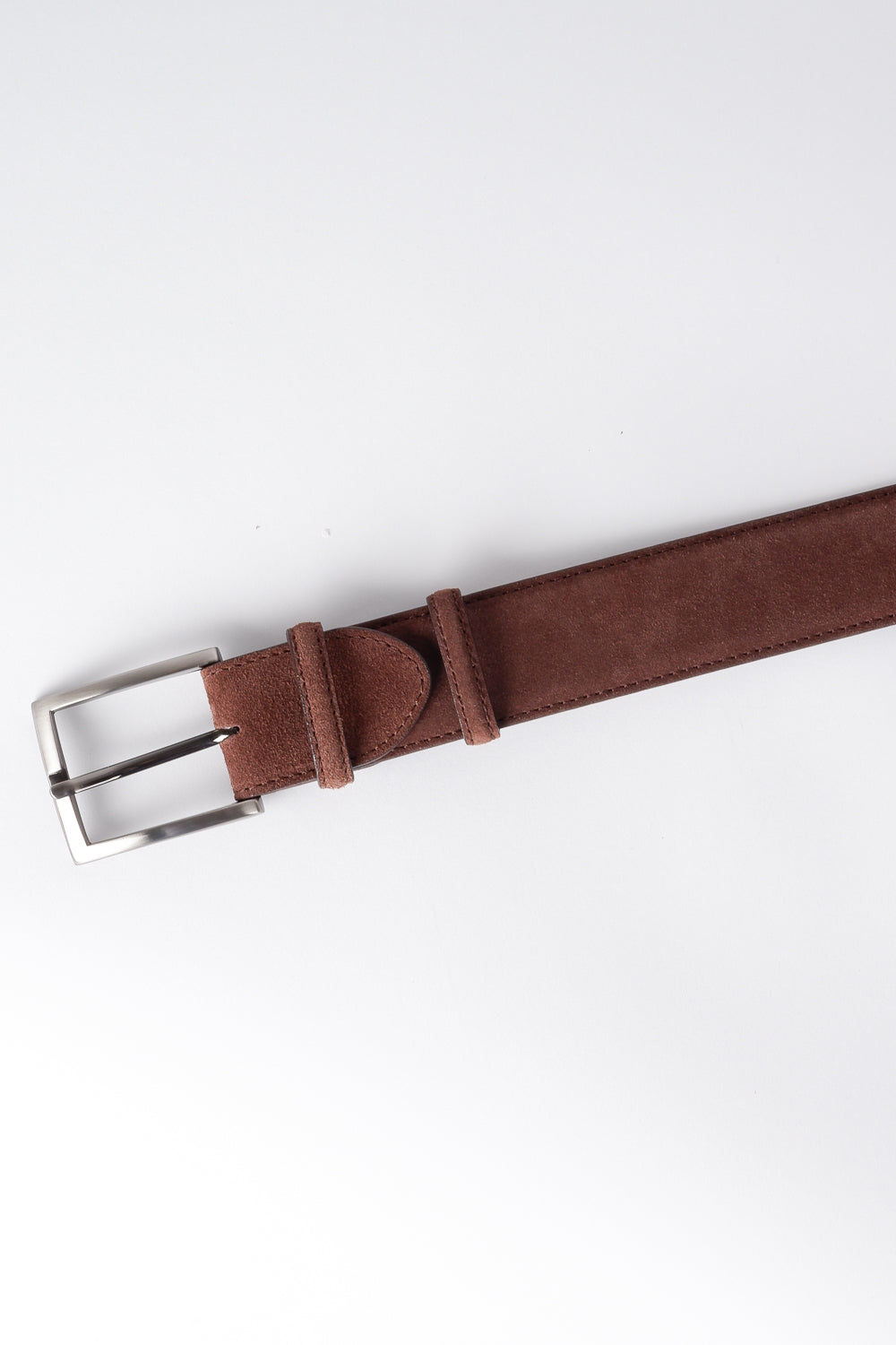 Suede ER Belt Brown