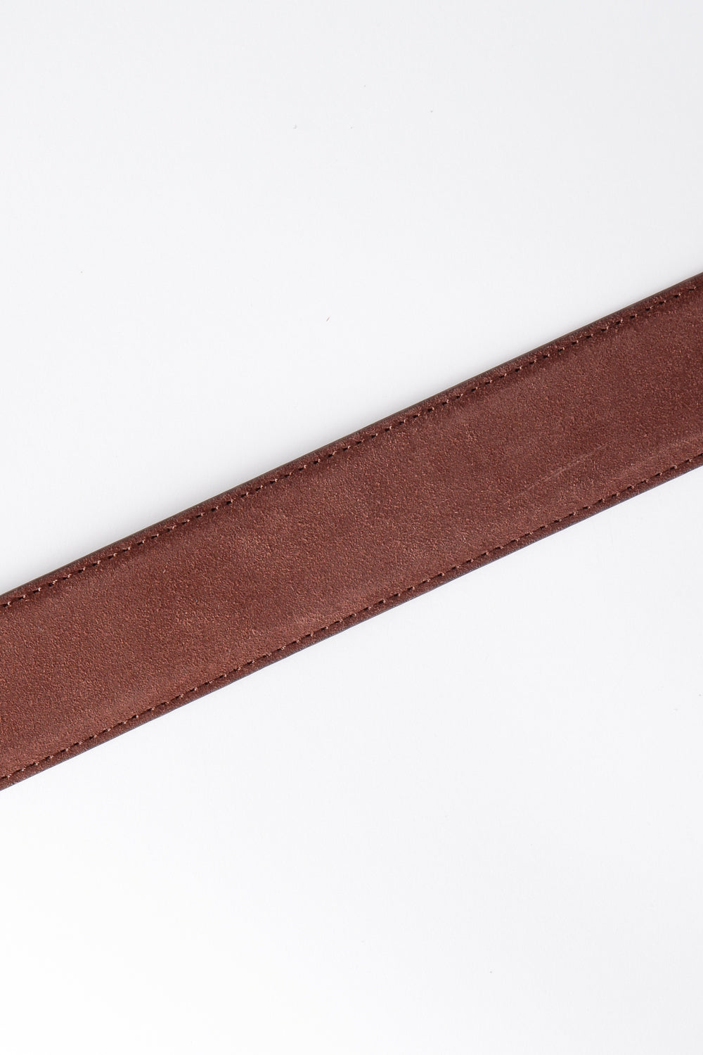 Suede ER Belt Brown