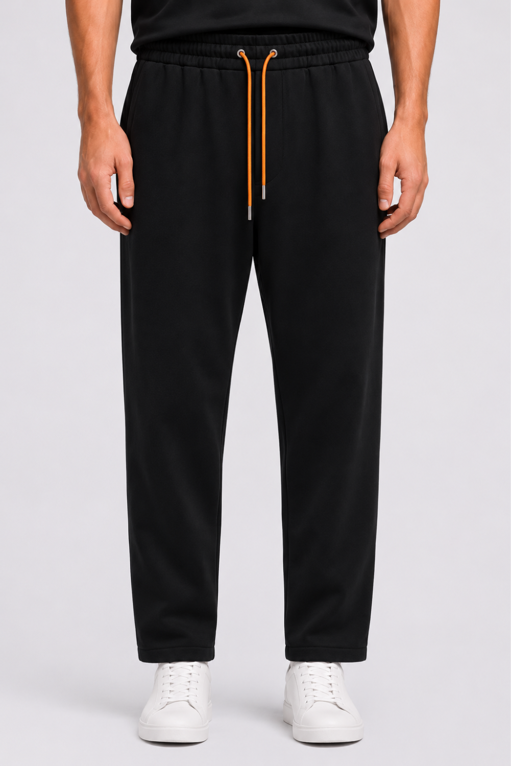 Italian Model Tracksuit Pants Black