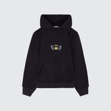 Teddy Wings Hoddie Black