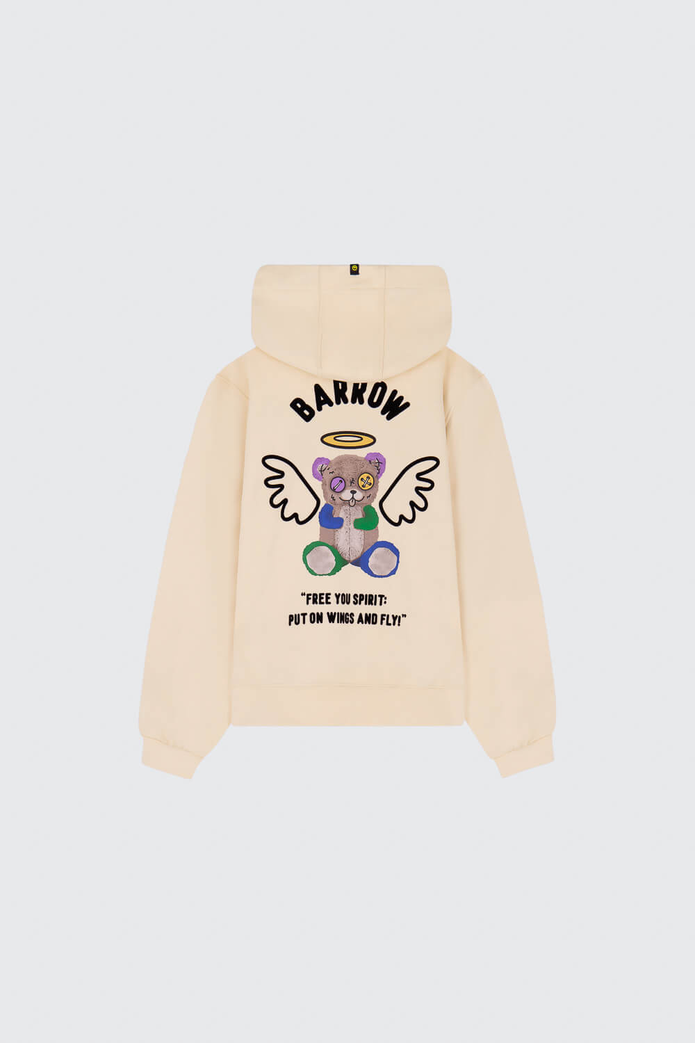 Teddy Wings Hoddie Sand