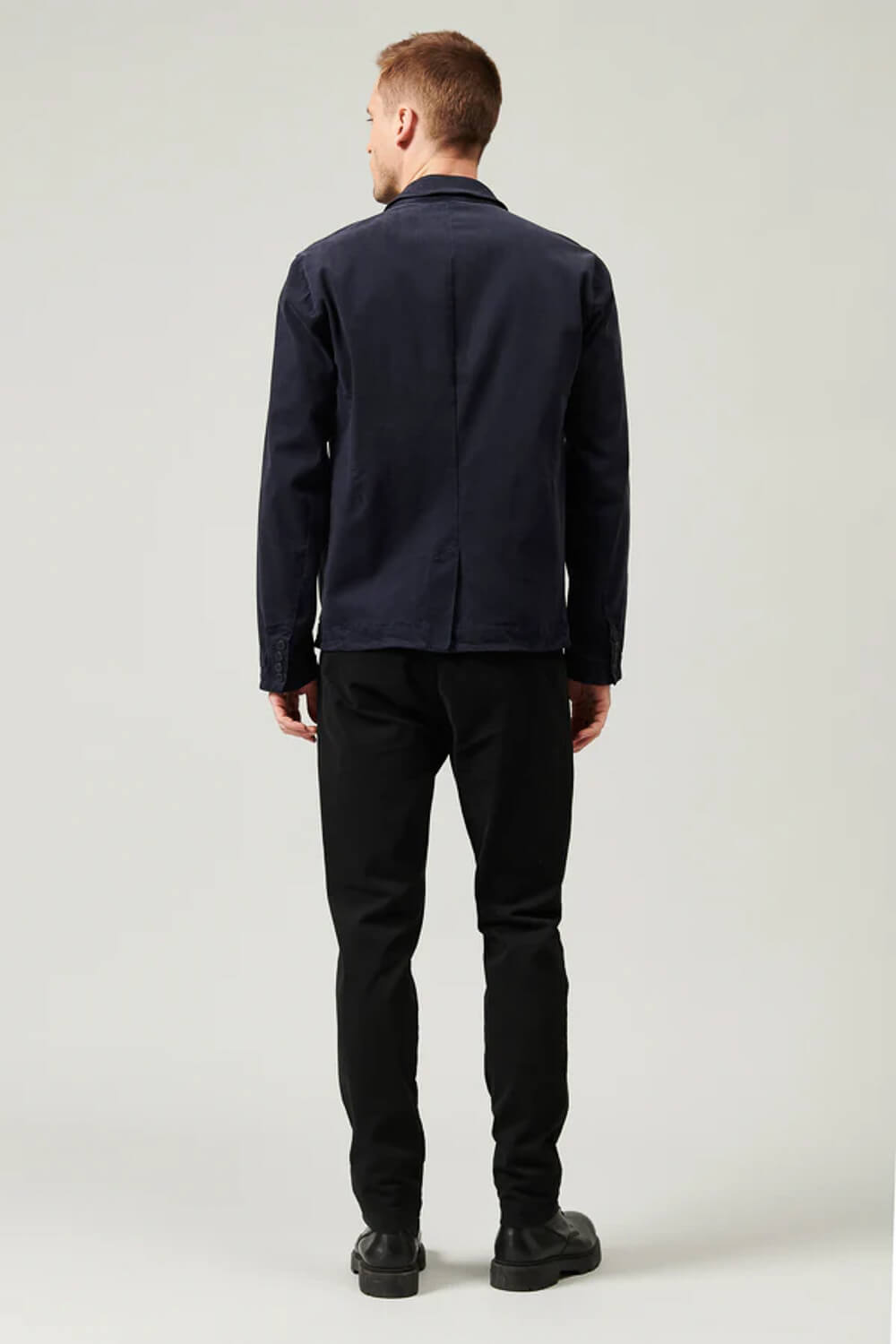 Tencel/Modal Stretch Blazer Blue