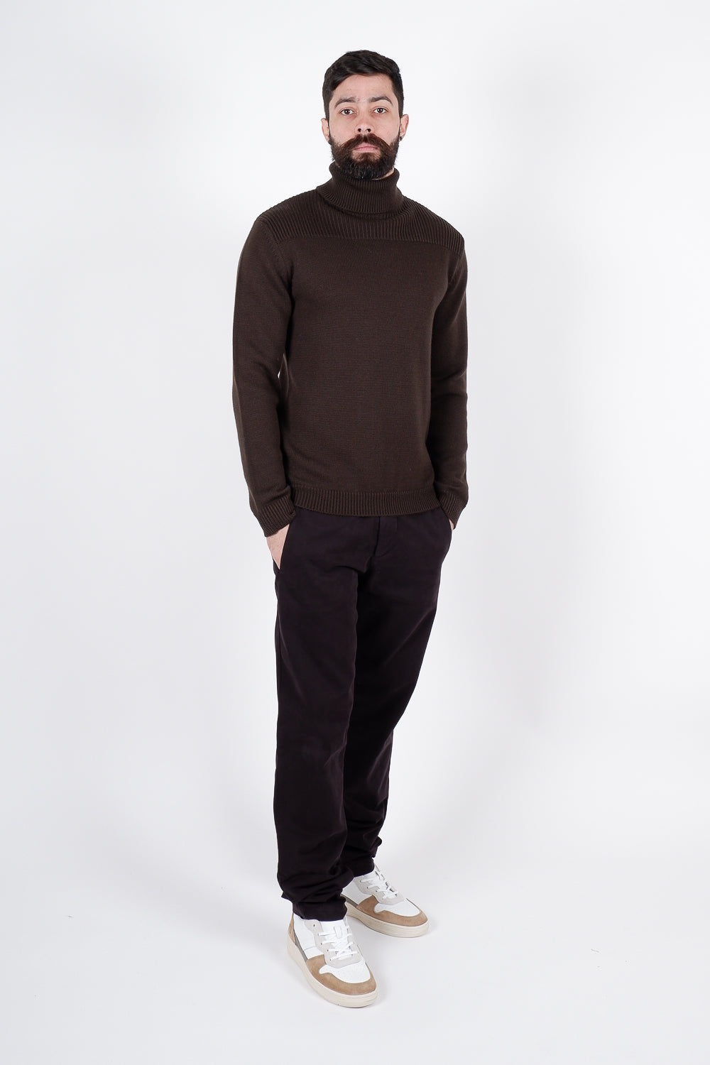 Buy the Daniele Fiesoli Textured Turtle Neck Brown at Intro. Spend £50 for free UK delivery. Official stockists. We ship worldwide.