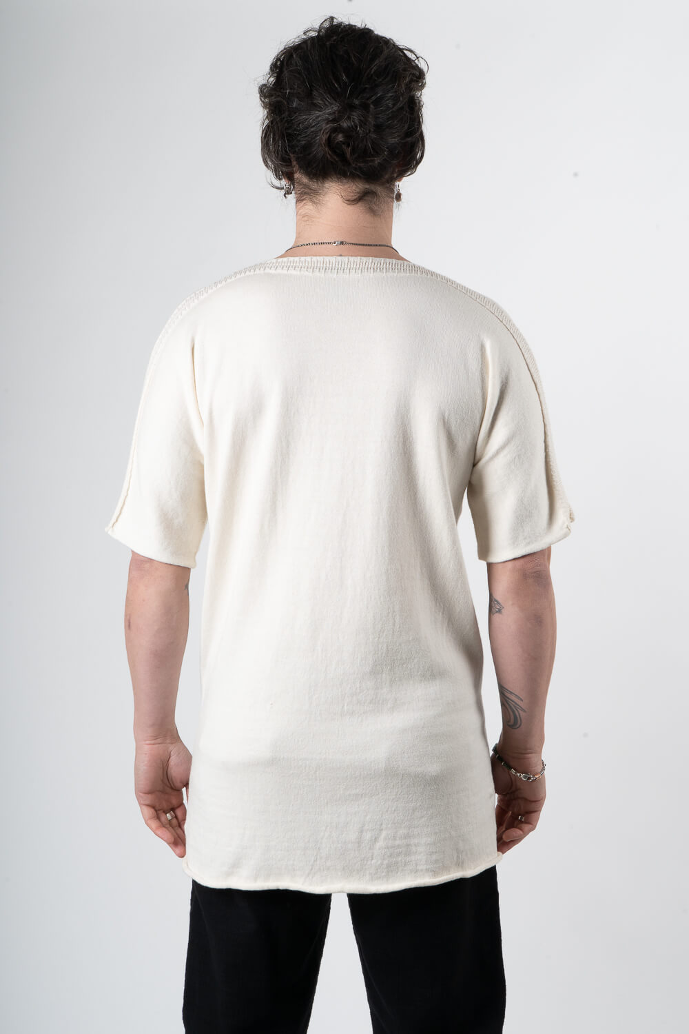 Tricot T-Shirt Beige