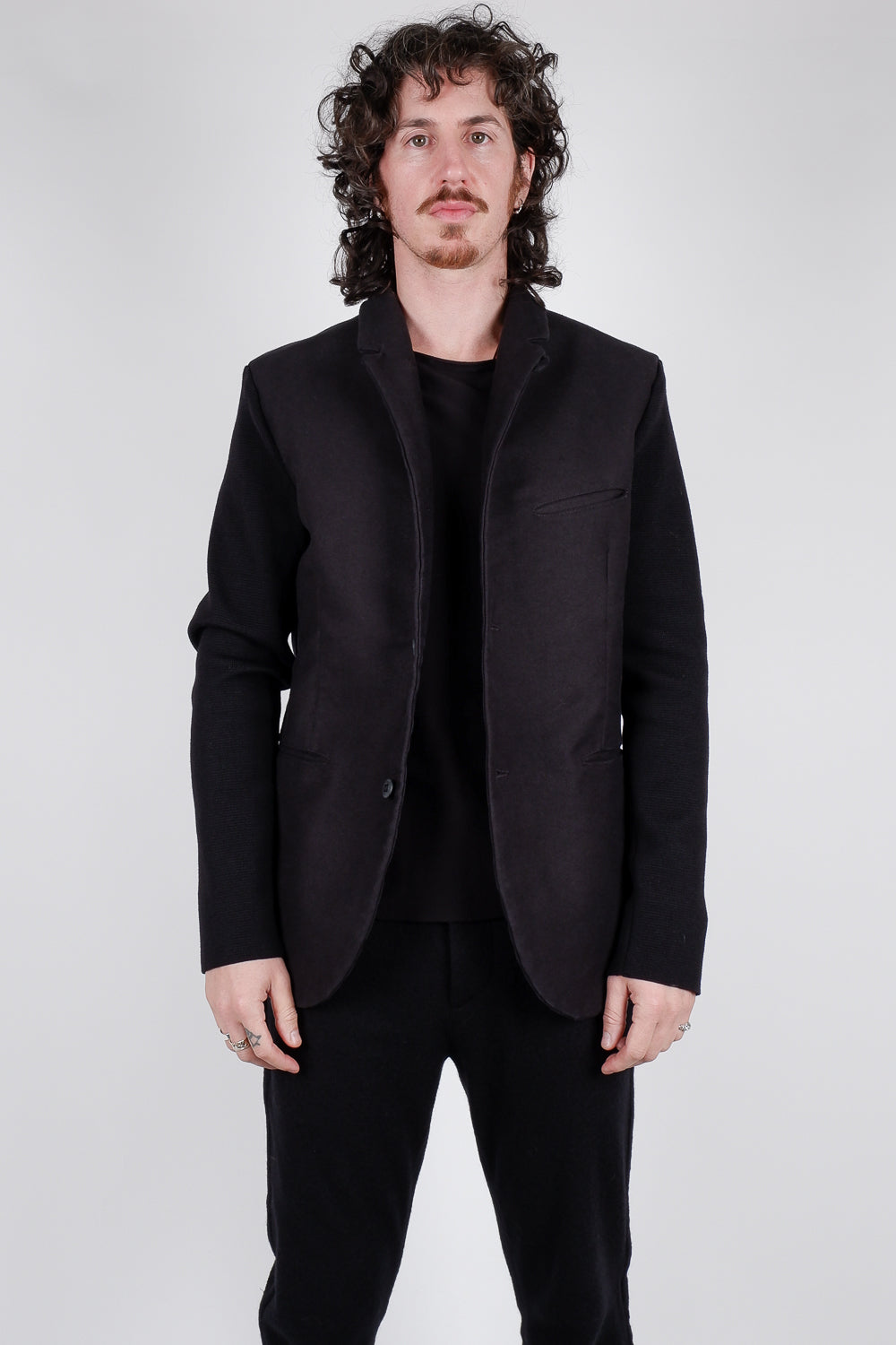 Buy the Buy the Hannes Roether Two-Toned Heavy German Cotton Jacket at Intro. Spend £50 for free UK delivery. Official stockists. We ship worldwide.