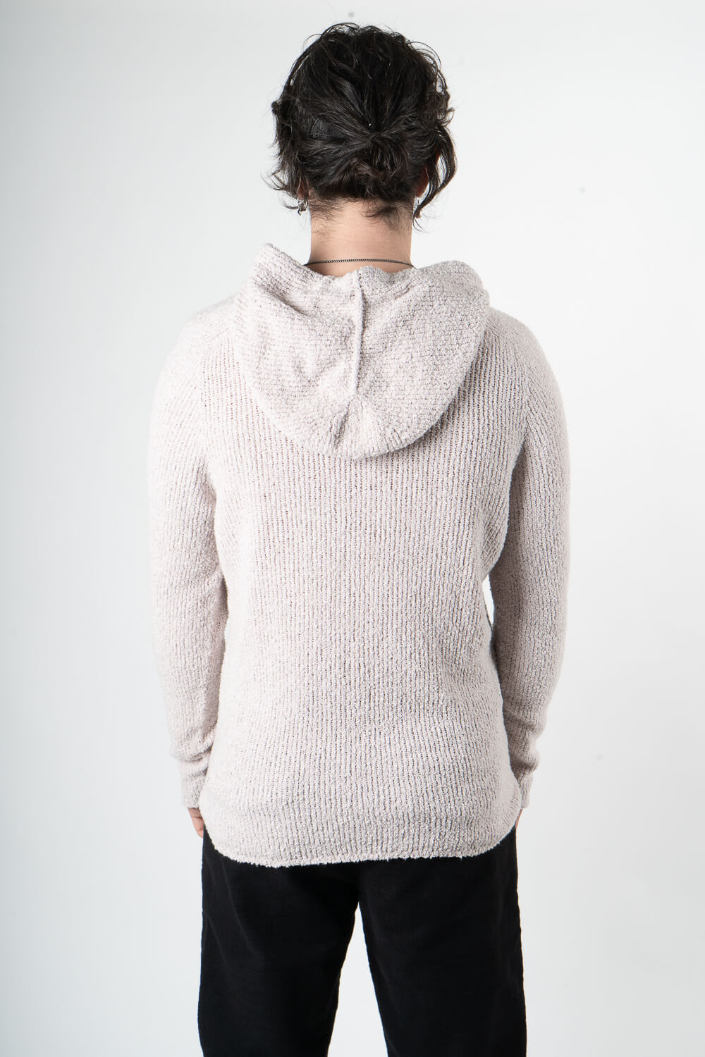 Ultra Soft Knitted Hoodie Pink