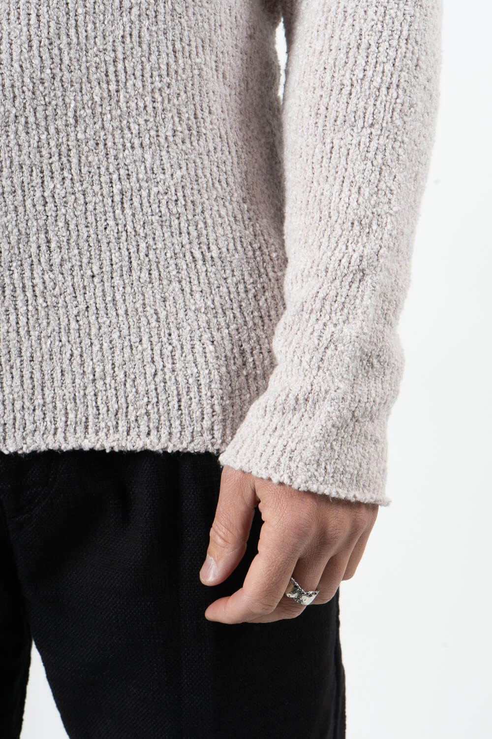 Ultra Soft Knitted Hoodie Pink