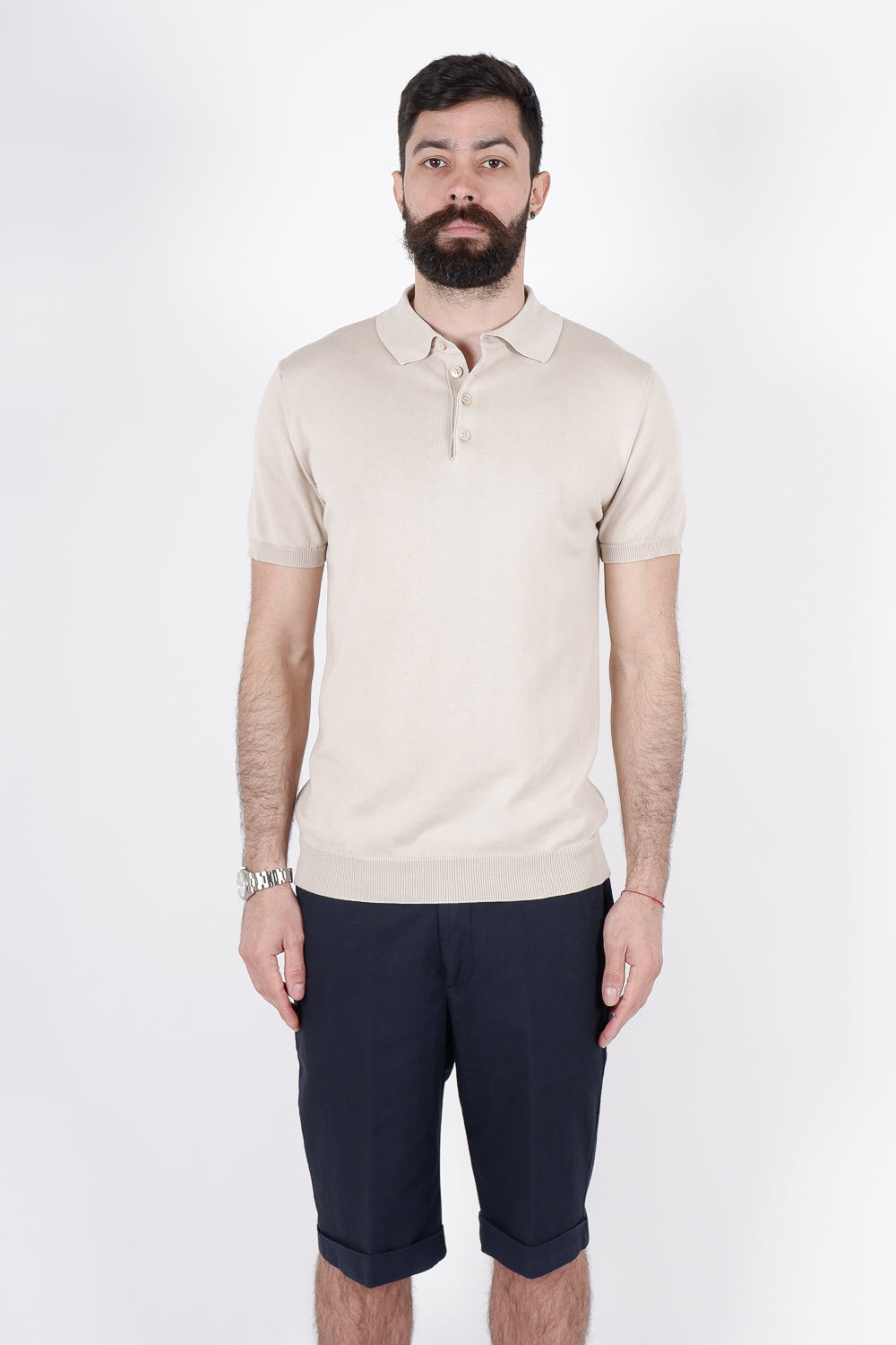 Buy the Daniele Fiesoli Ultra Soft Cotton Polo in Beige at Intro. Spend £50 for free UK delivery. Official stockists. We ship worldwide.