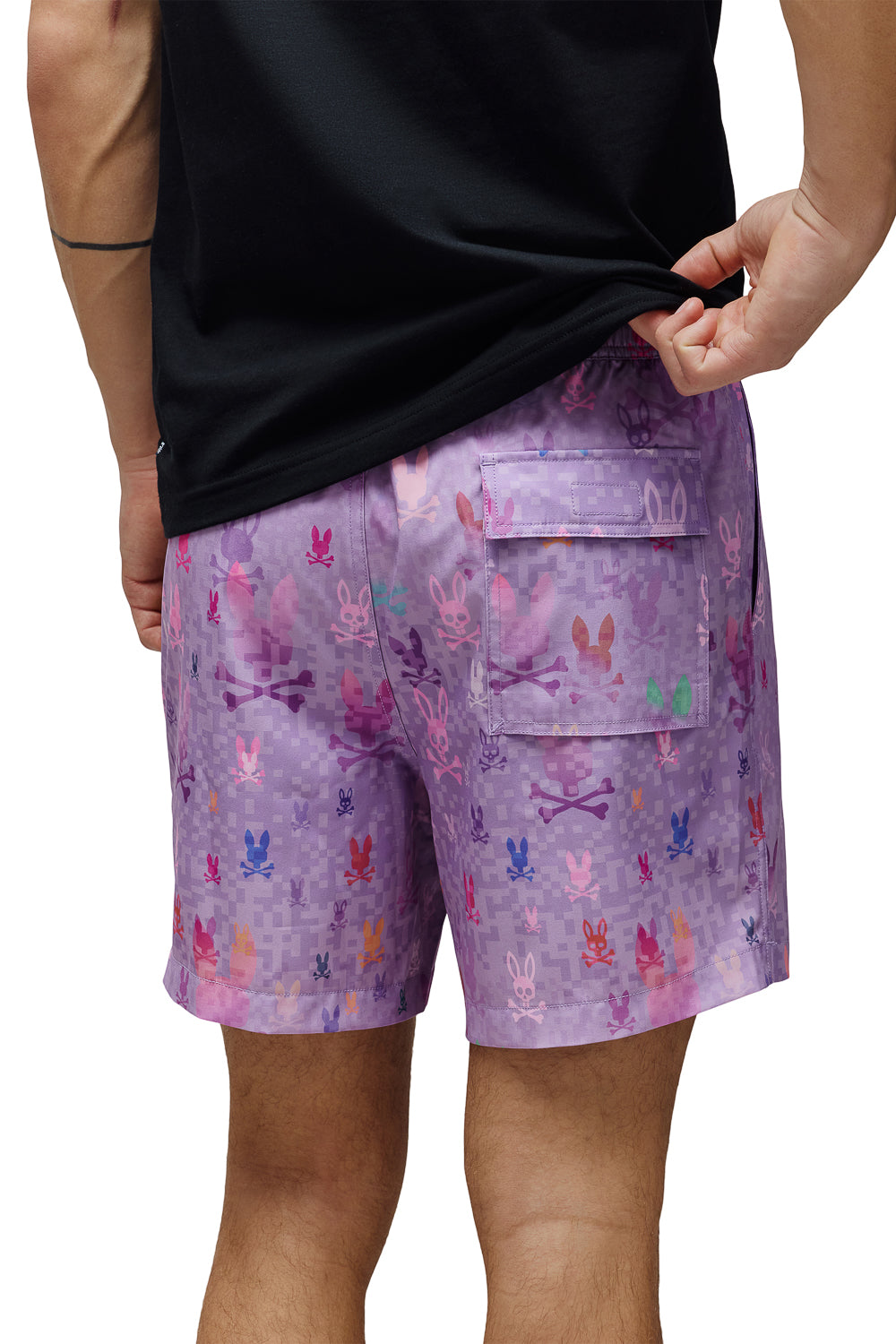 Van All Over Bunny Lightweight Swimshorts Lavender
