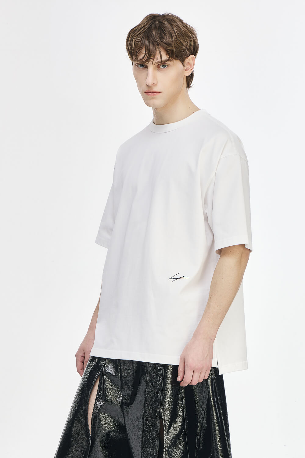 Vermillion Painted T-Shirt White