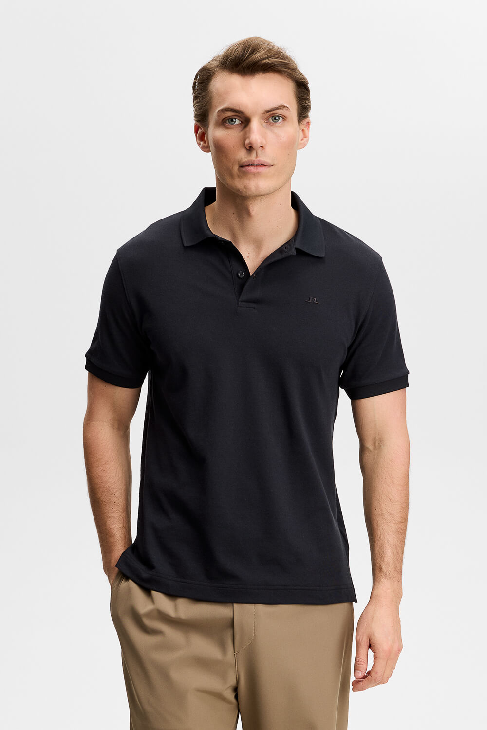 Verse Polo T-Shirt Black