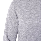 Virgin Wool Cotton Blend Sweatshirt Grey