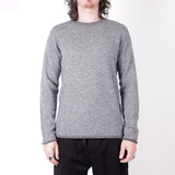 Virgin Wool Cotton Blend Sweatshirt Grey