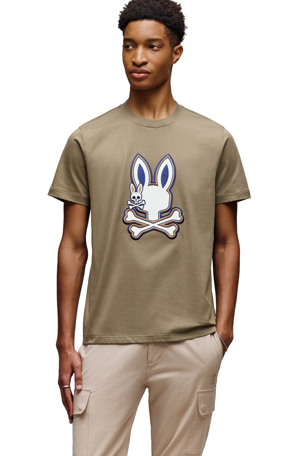 Wade Graphic T-Shirt Dusky Green