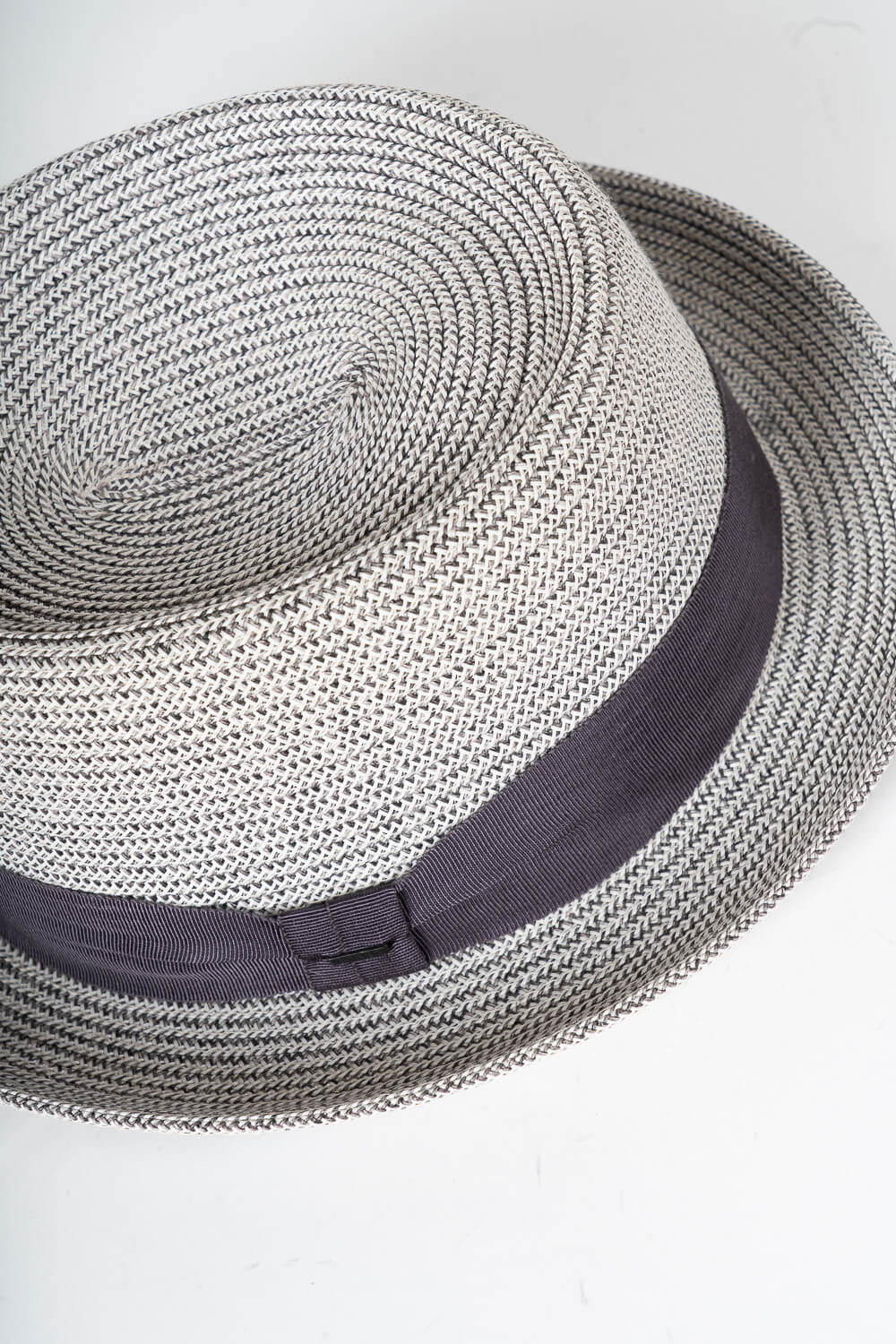 Waits Braided Pork Pie Hat Smoke