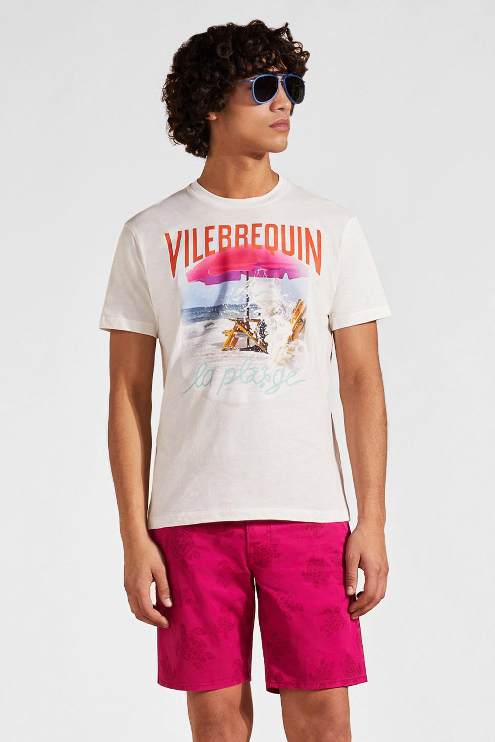 Wave On VBQ Beach T-Shirt Off-White