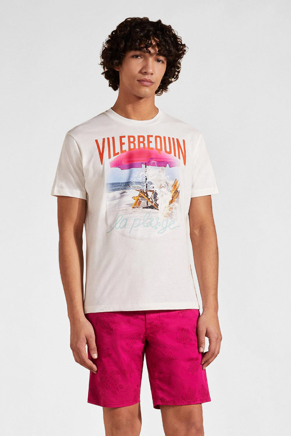 Wave On VBQ Beach T-Shirt Off-White