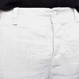 Linen Cargo Shorts Ice