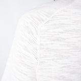 Raw Edge Linen T-Shirt Ice