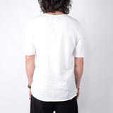 Cotton/Linen T-Shirt White