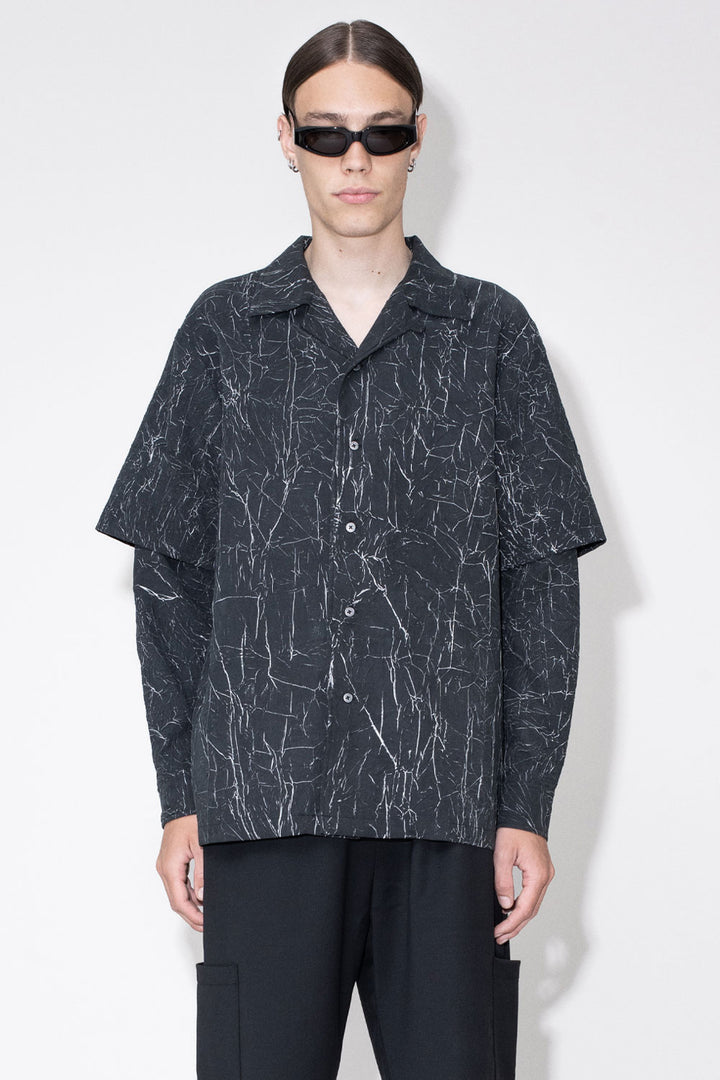 Buy the Han Kjobenhavn Wrinkle Two-Layered L/S Shirt in Black at Intro. Spend £50 for free UK delivery. Official stockists. We ship worldwide.