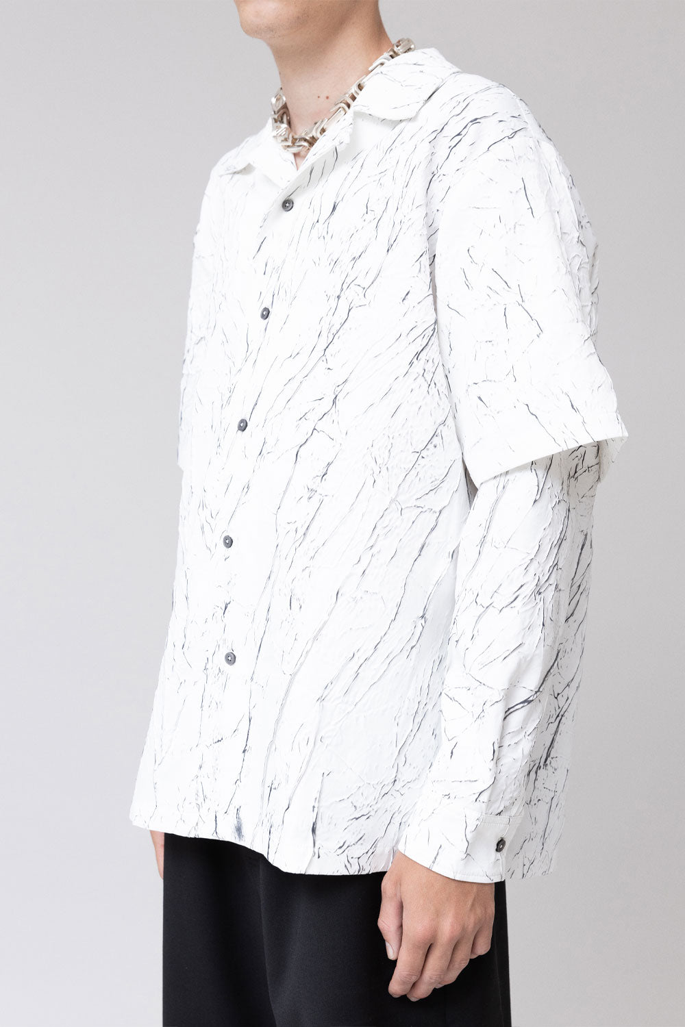 Buy the Han Kjobenhavn Wrinkle Two-Layered L/S Shirt in White at Intro. Spend £50 for free UK delivery. Official stockists. We ship worldwide.