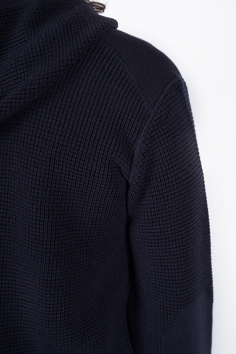 Buy the Hannes Roether Zip-Up Wool Cardigan in Navy at Intro. Spend £50 for free UK delivery. Official stockists. We ship worldwide.