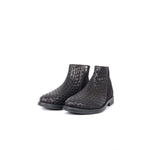 Buy the Hannes Roether Woven Effect Chelsea Boot Black at Intro. Spend £50 for free UK delivery. Official stockists. We ship worldwide.
