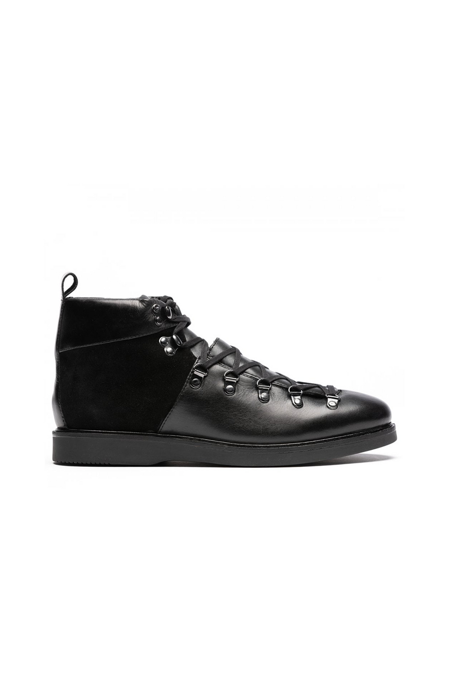 Buy the Hudson London Calverston Hiker Leather Boot Black at Intro. Spend £100 for free UK next day delivery. We ship worldwide.