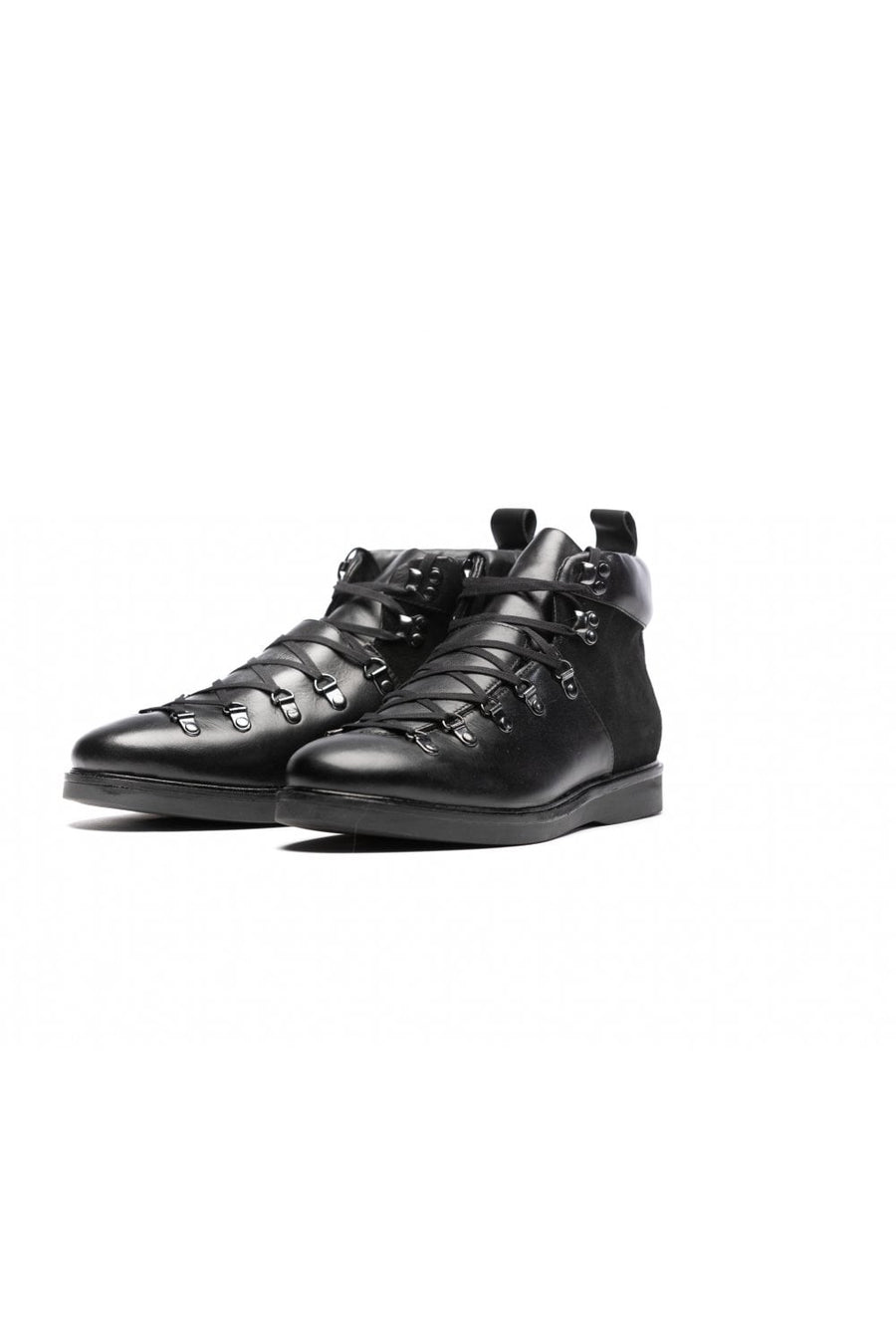 Buy the Hudson London Calverston Hiker Leather Boot Black at Intro. Spend £100 for free UK next day delivery. We ship worldwide.