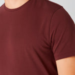 Buy the Remus Uomo Basic Round Neck T-Shirt in Burgundy at Intro. Spend £50 for free UK delivery. Official stockists. We ship worldwide.