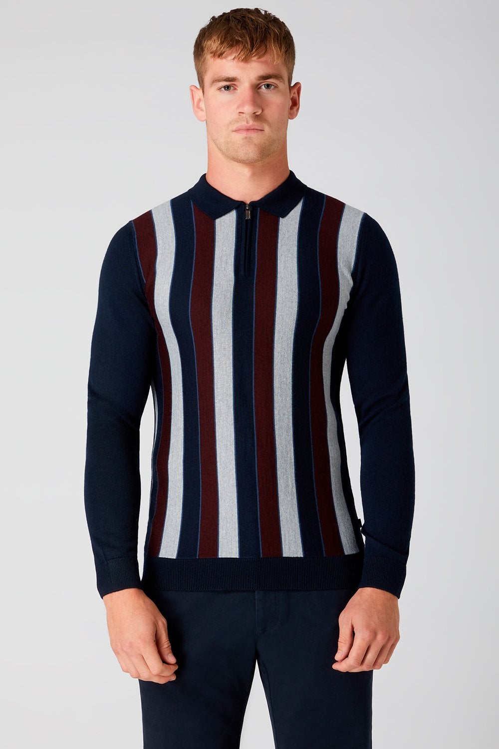 Buy the Remus Uomo 58758 Knitwear in Navy/Grey at Intro. Spend £50 for free UK delivery. Official stockists. We ship worldwide.