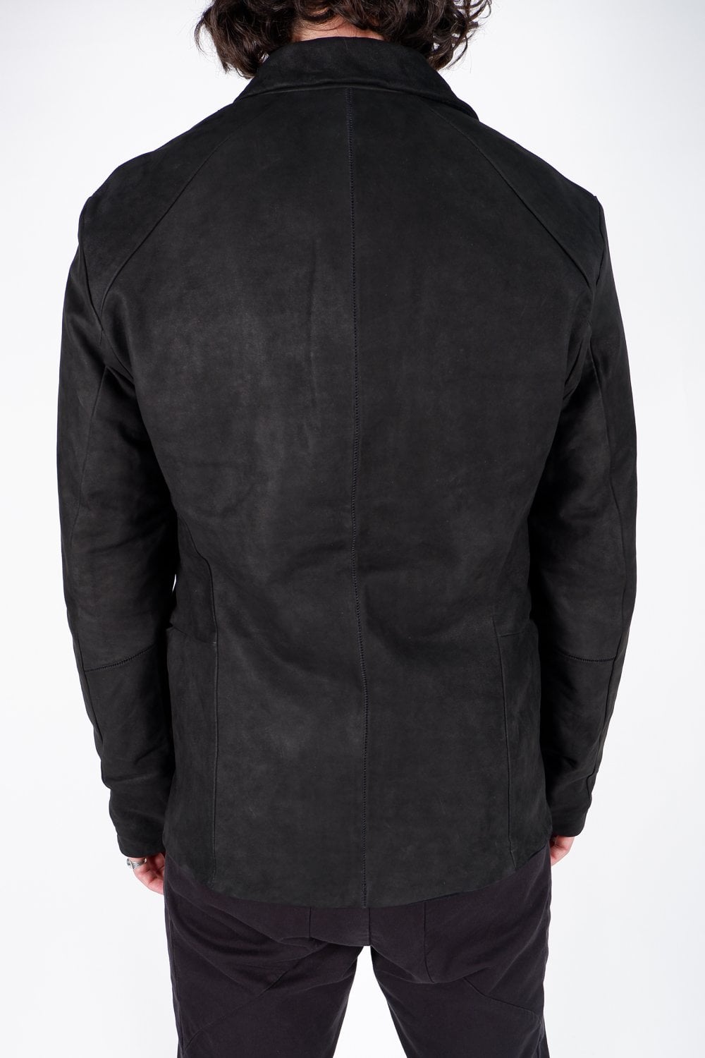 Buy the Transit Wool Interior Leather Jacket Black at Intro. Spend £50 for free UK delivery. Official stockists. We ship worldwide.