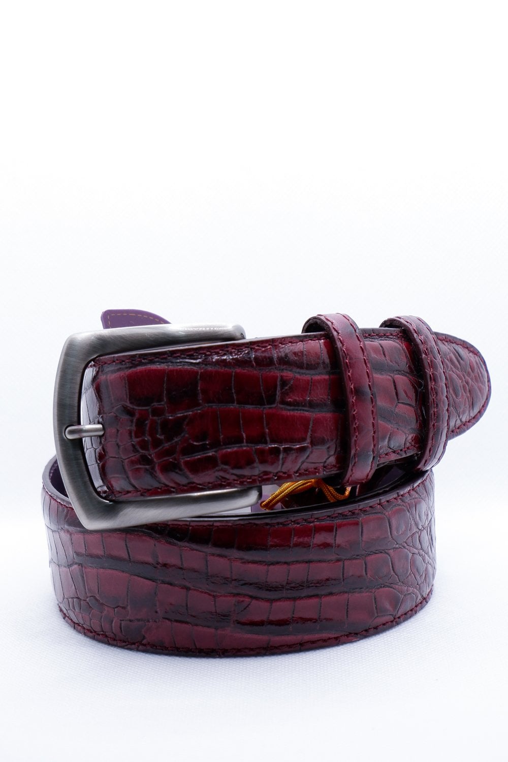 Buy the Elliot Rhodes Coco Jenny Mock Croc Belt in Burgundy at Intro. Spend £50 for free UK delivery. Official stockists. We ship worldwide.