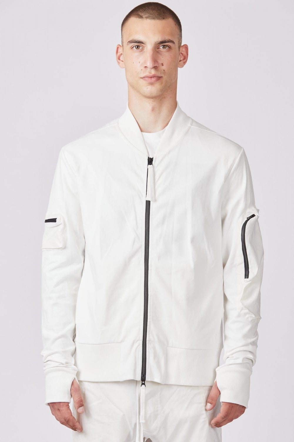 Buy the Thom Krom M SJ 532 Jacket in Off White at Intro. Spend £50 for free UK delivery. Official stockists. We ship worldwide.