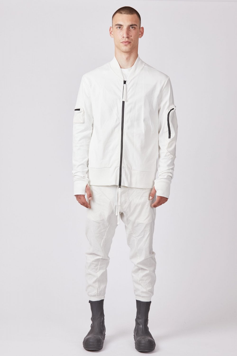 Buy the Thom Krom M SJ 532 Jacket in Off White at Intro. Spend £50 for free UK delivery. Official stockists. We ship worldwide.