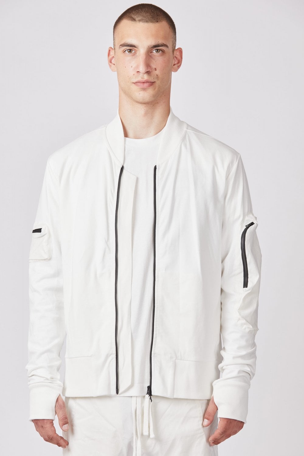 Buy the Thom Krom M SJ 532 Jacket in Off White at Intro. Spend £50 for free UK delivery. Official stockists. We ship worldwide.