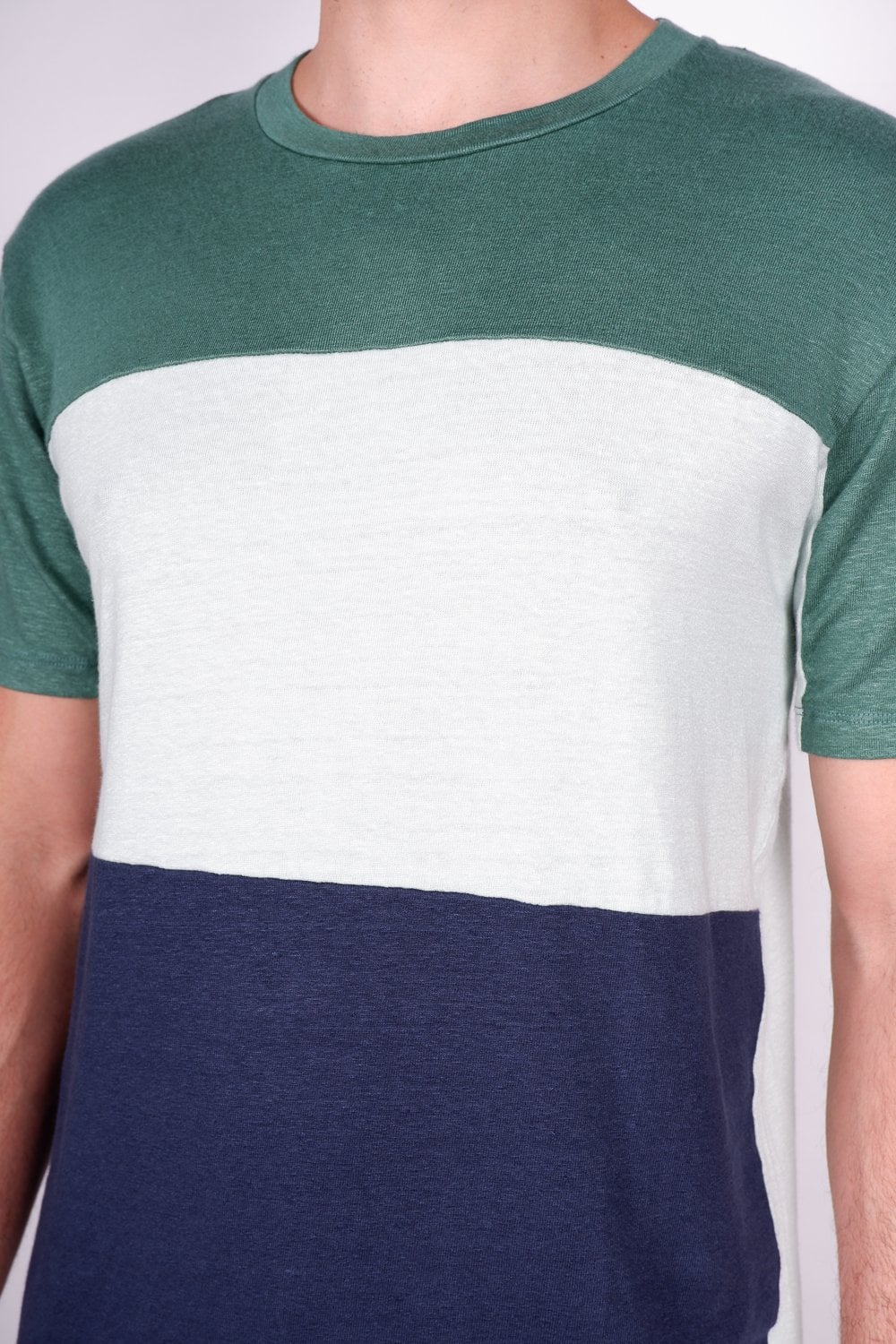 Buy the Daniele Fiesoli Block Stripe TShirt Green/Navy at Intro. Spend £50 for free UK delivery. Official stockists. We ship worldwide.