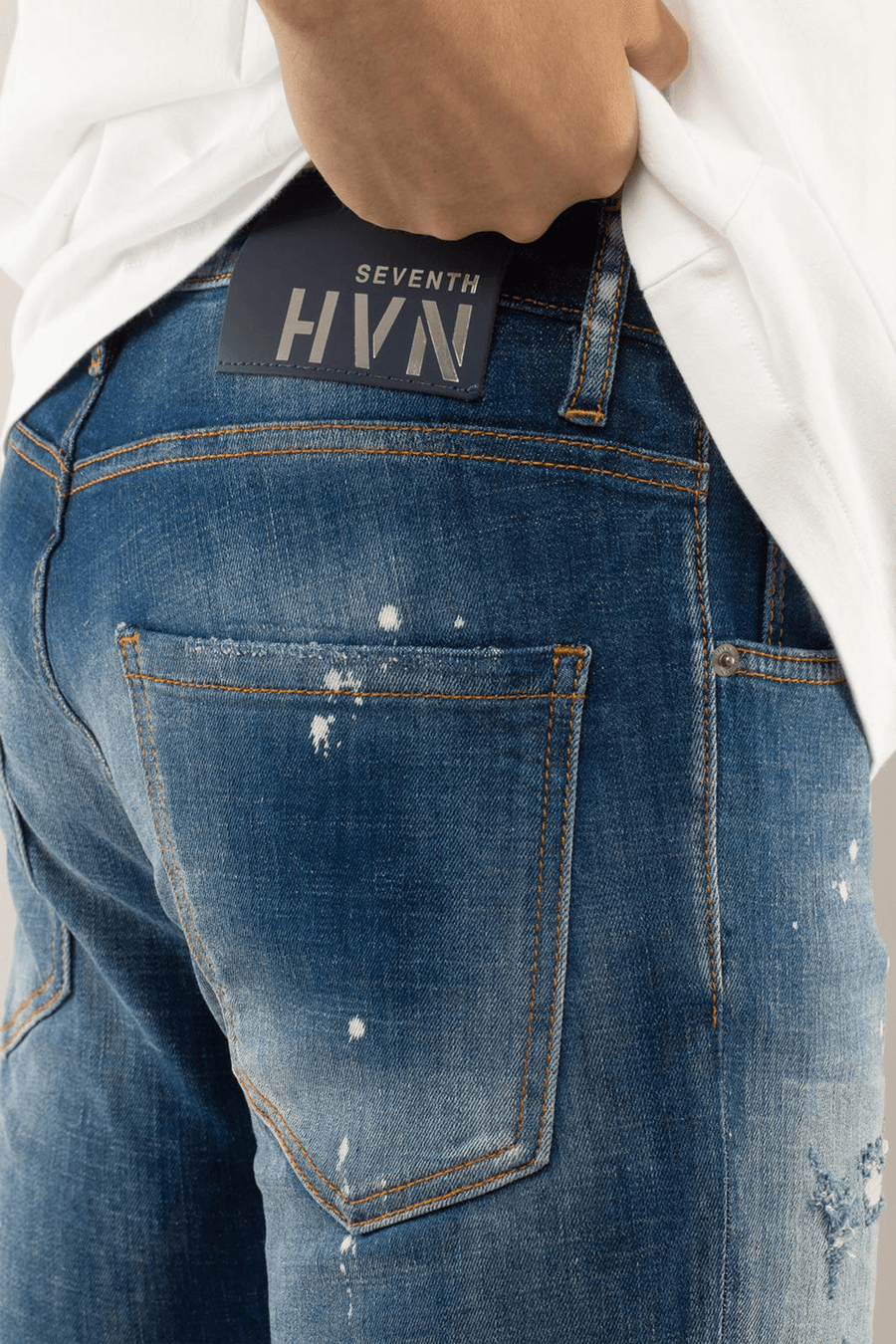 Buy the 7TH HVN Fly Rider S2487 Jean in Blue at Intro. Spend £50 for free UK delivery. Official stockists. We ship worldwide.