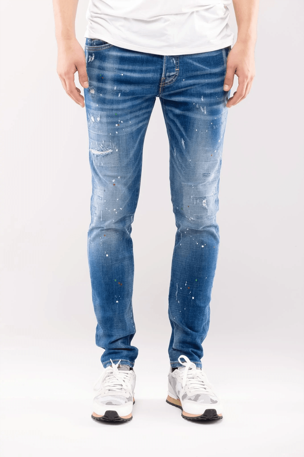 Buy the 7TH HVN S-2493 Jean in Blue at Intro. Spend £50 for free UK delivery. Official stockists. We ship worldwide.