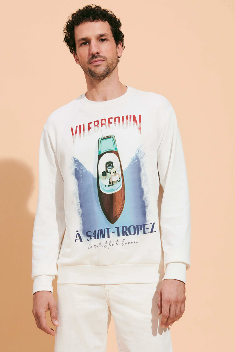 Buy the Vilebrequin Cotton Crewneck Sweatshirt Inboard Boat in White at Intro. Spend £100 for free UK delivery. Official stockists. We ship worldwide.